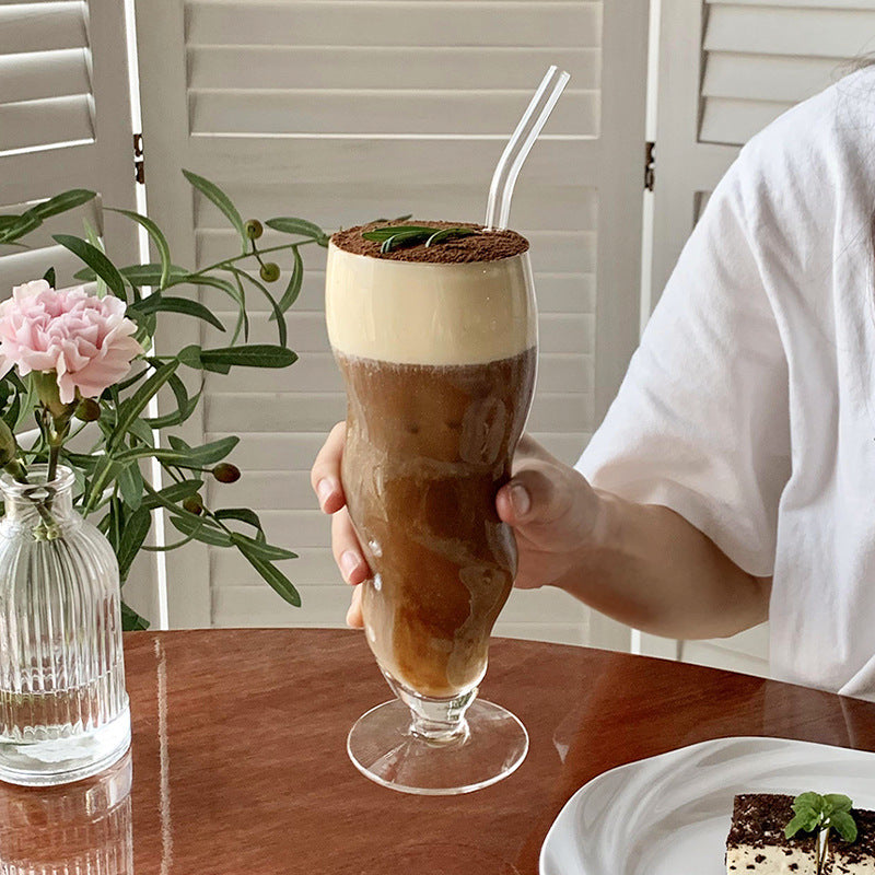 Verre transparent ondulé - Un service chic à la maison